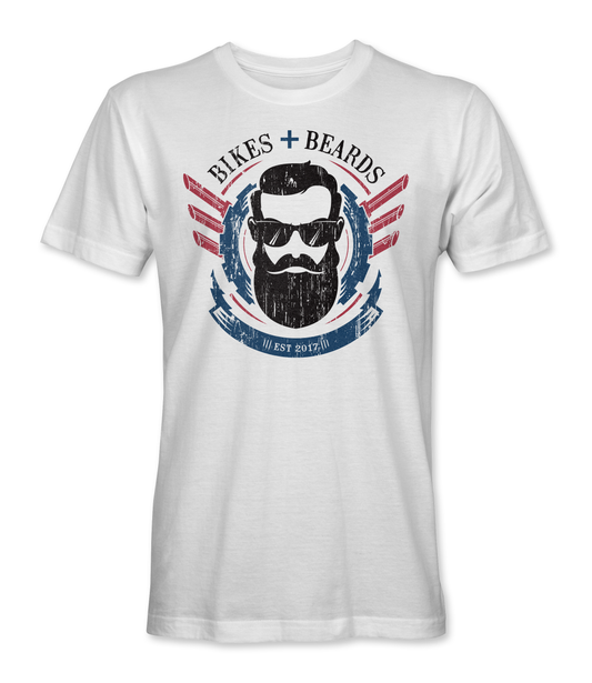 Bikes And Beards Special Edition Veteran's Day Tee
