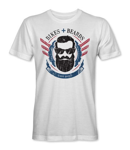 Bikes And Beards Special Edition Veteran's Day Tee