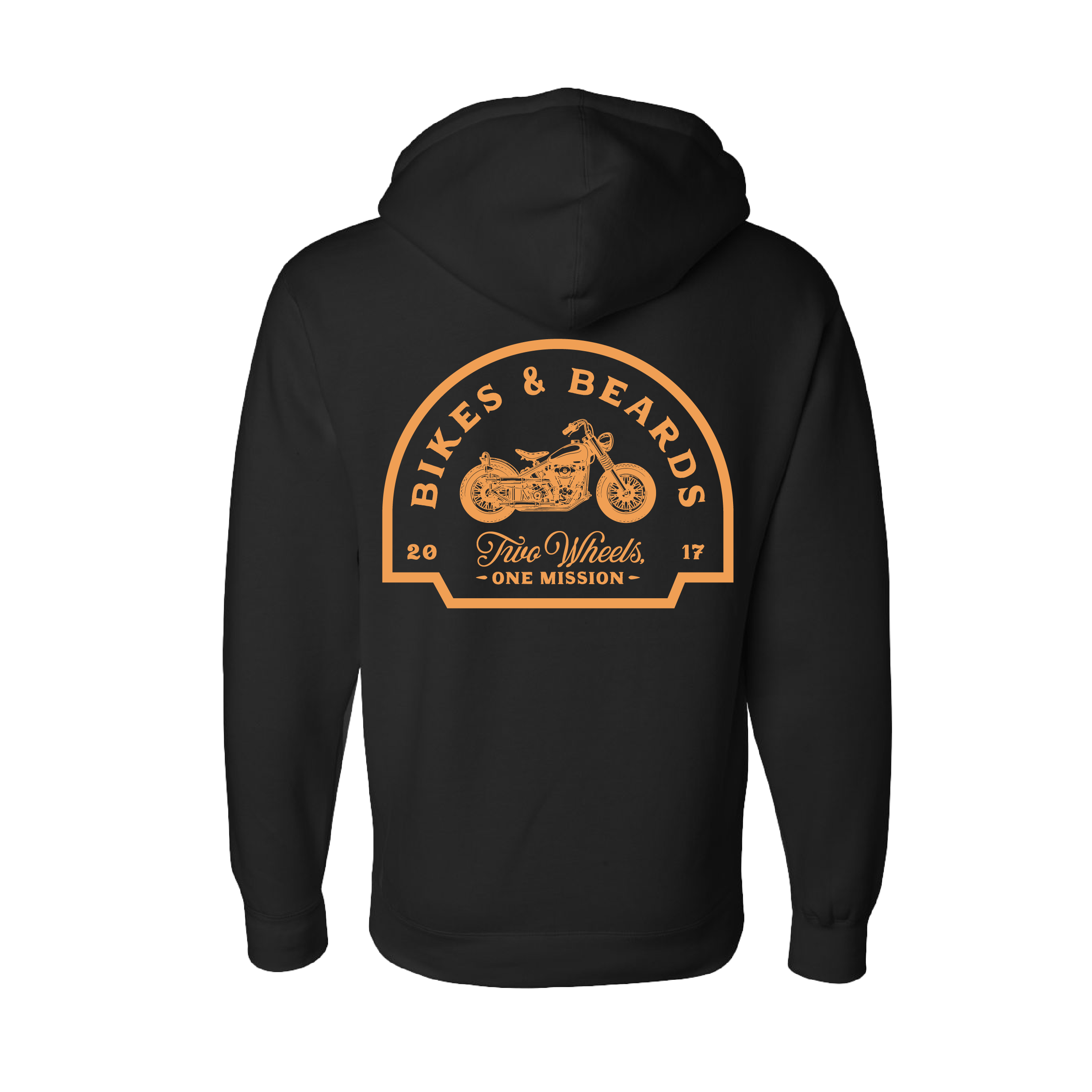 Two Wheels One Mission Hoodie