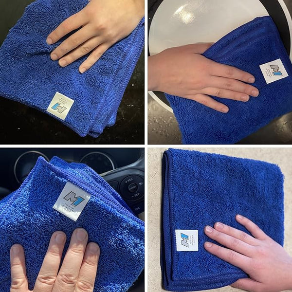 M1 MOTO Premium Microfiber Cloth- 6 pack