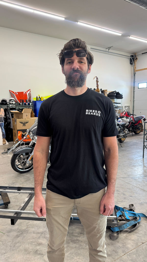 Bikes and Beards FLAG T-Shirt