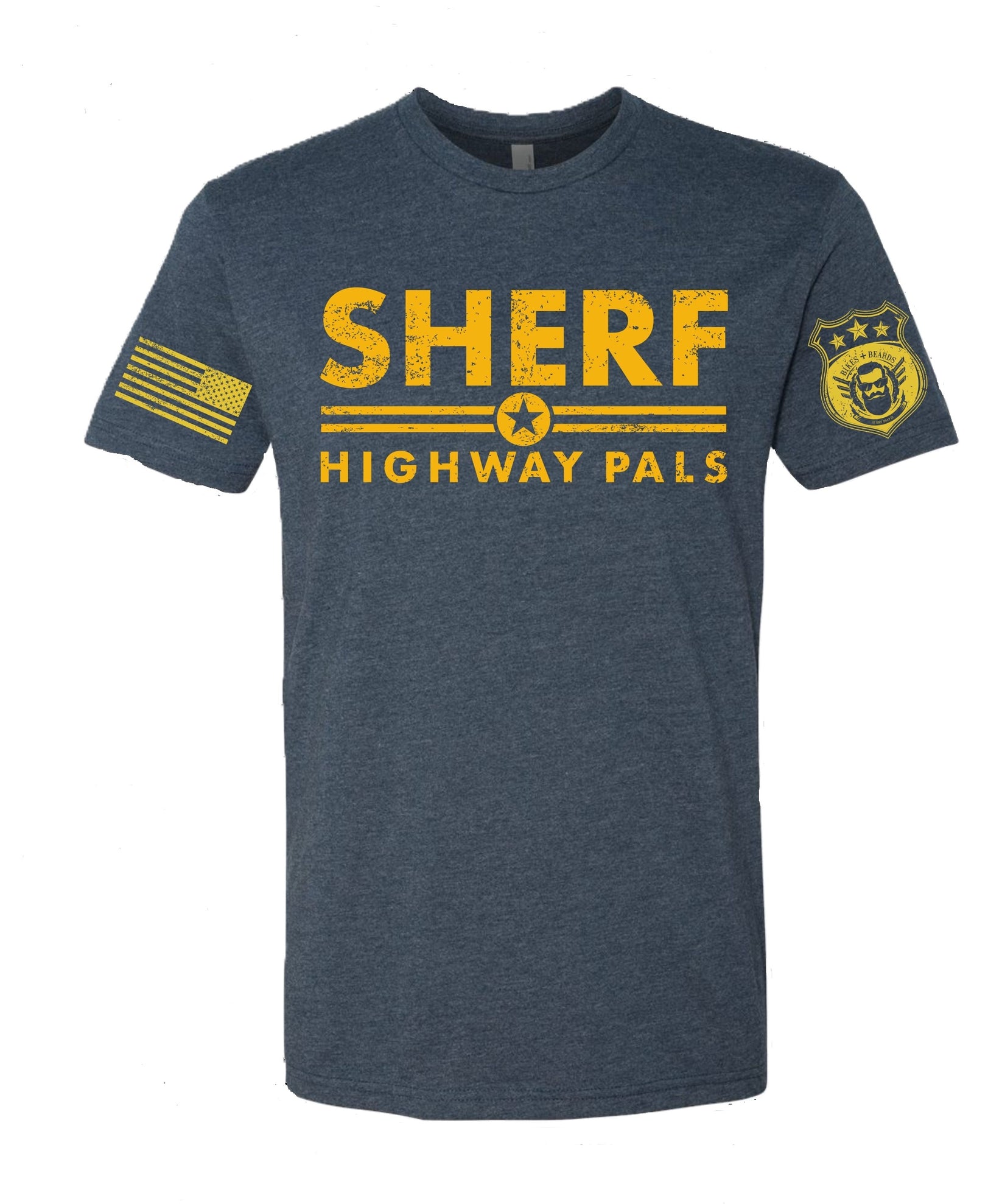 Sherf Department Tee Bikes and Beards Gear