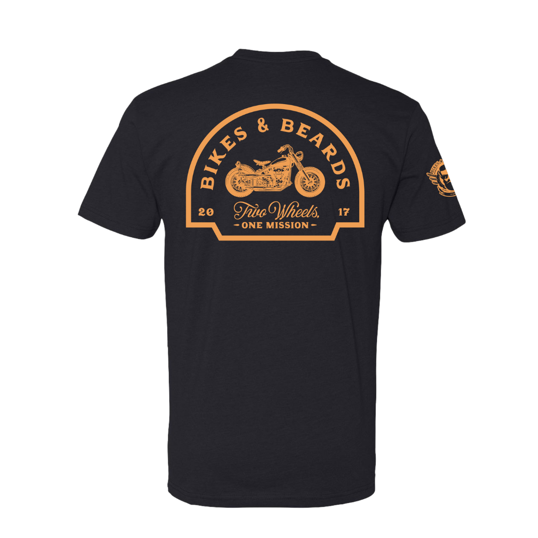 Two Wheels One Mission Tee