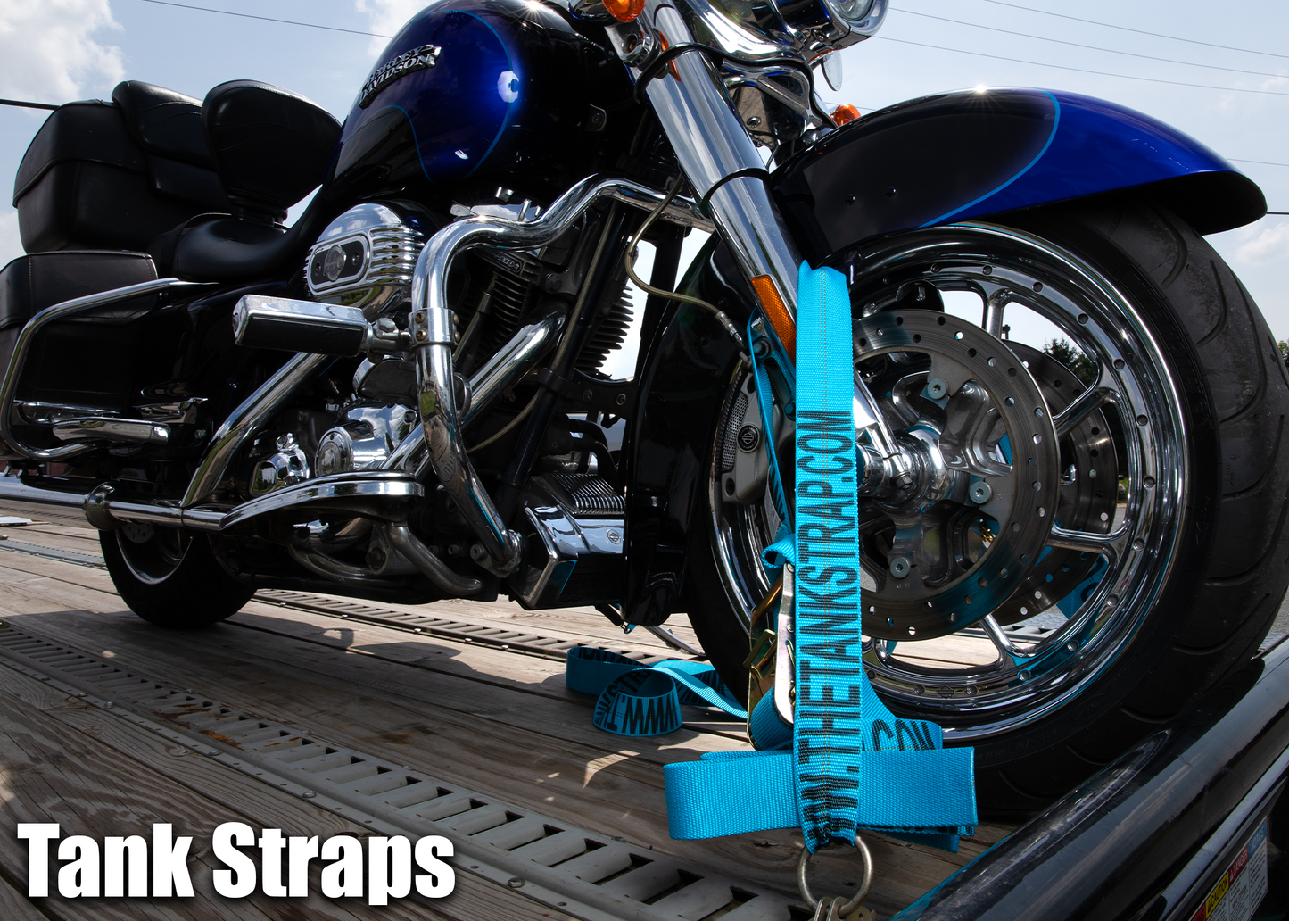 TANK STRAP: 4pk (Special Edition Blue) 2 Bike Set – Bikes and Beards Gear
