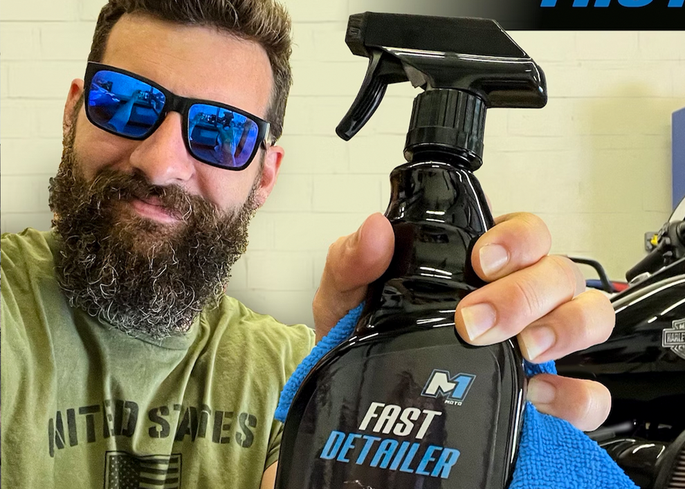 M1 Moto Fast Detailer Motorcycle Cleaner Bikes and Beards Gear