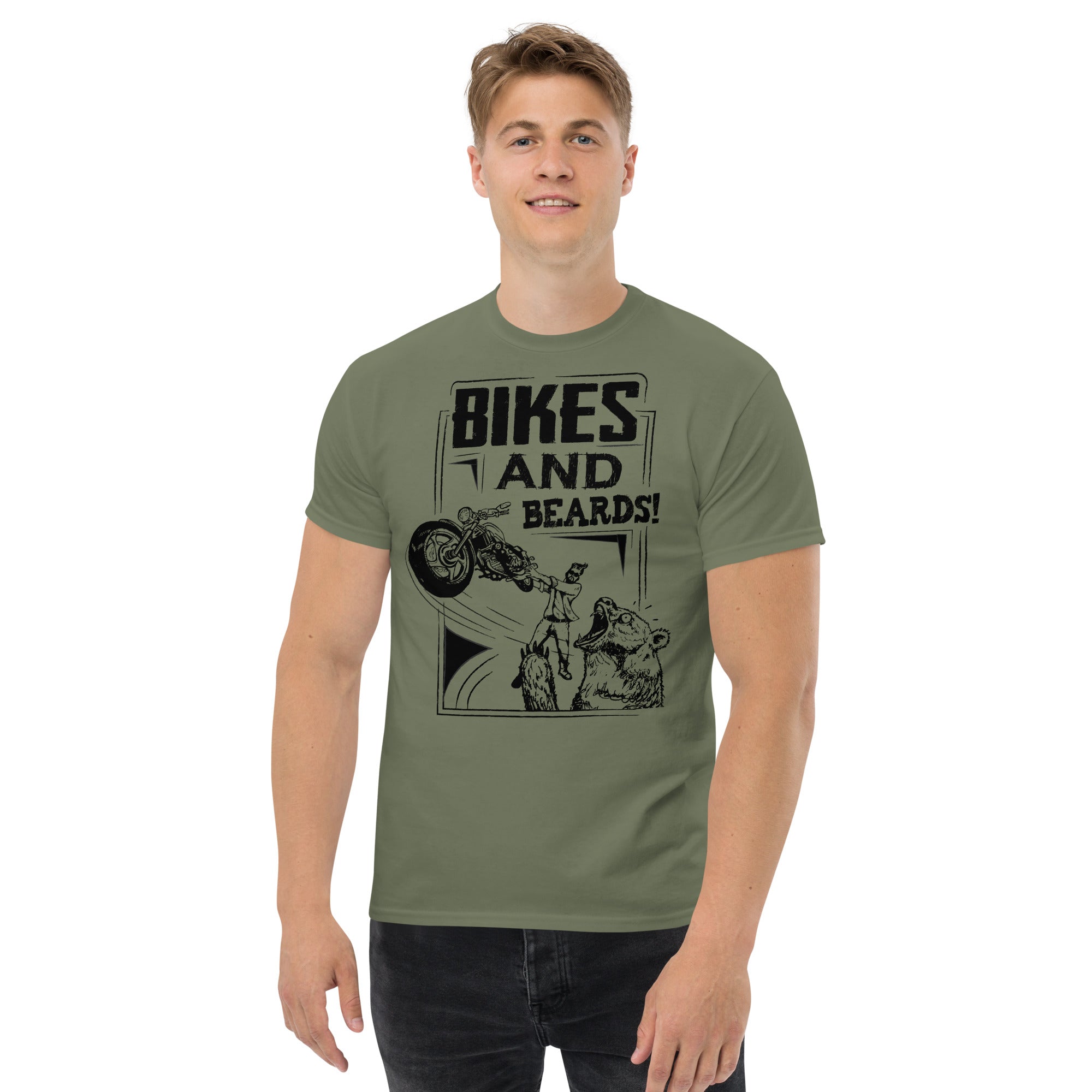 LIMITED EDITION - Bikes and Beards T-Shirt