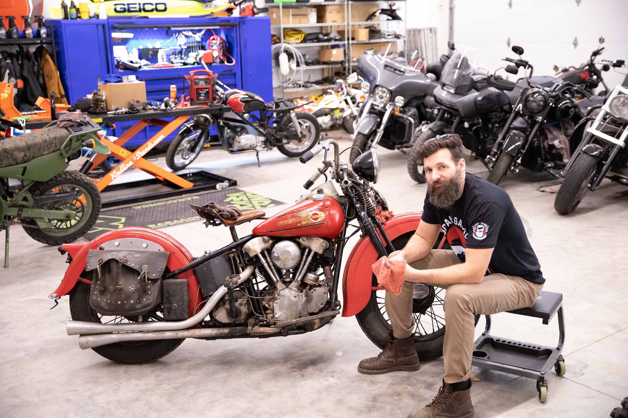 Surprising Bikes And Beards Shop Pictures