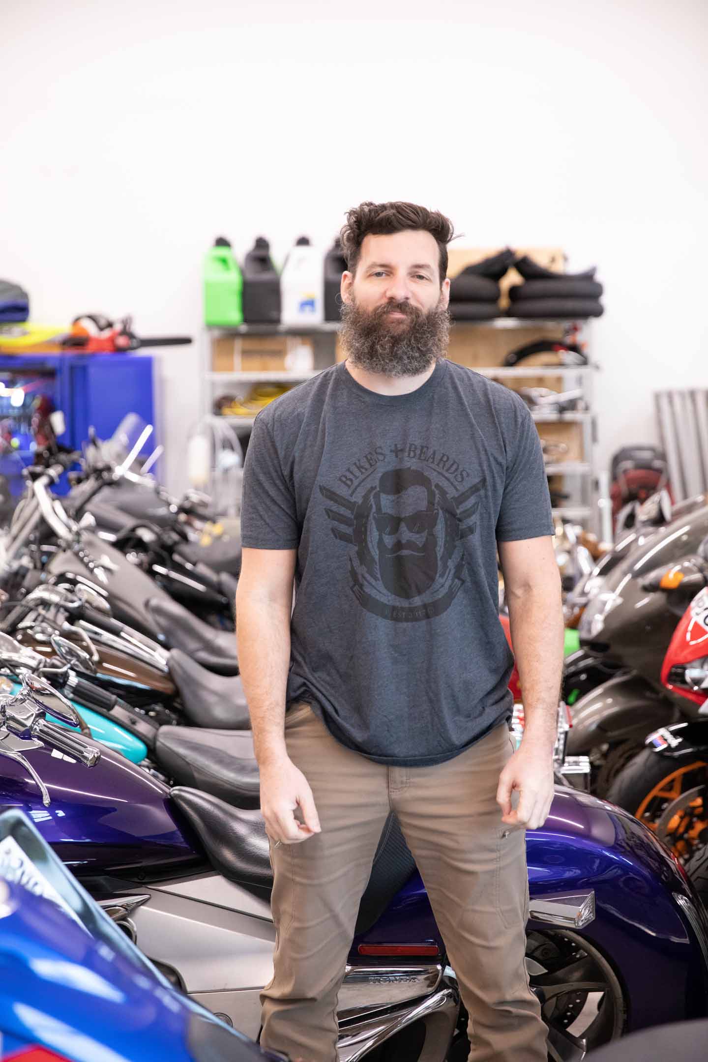 Bikes and Beards T-Shirt