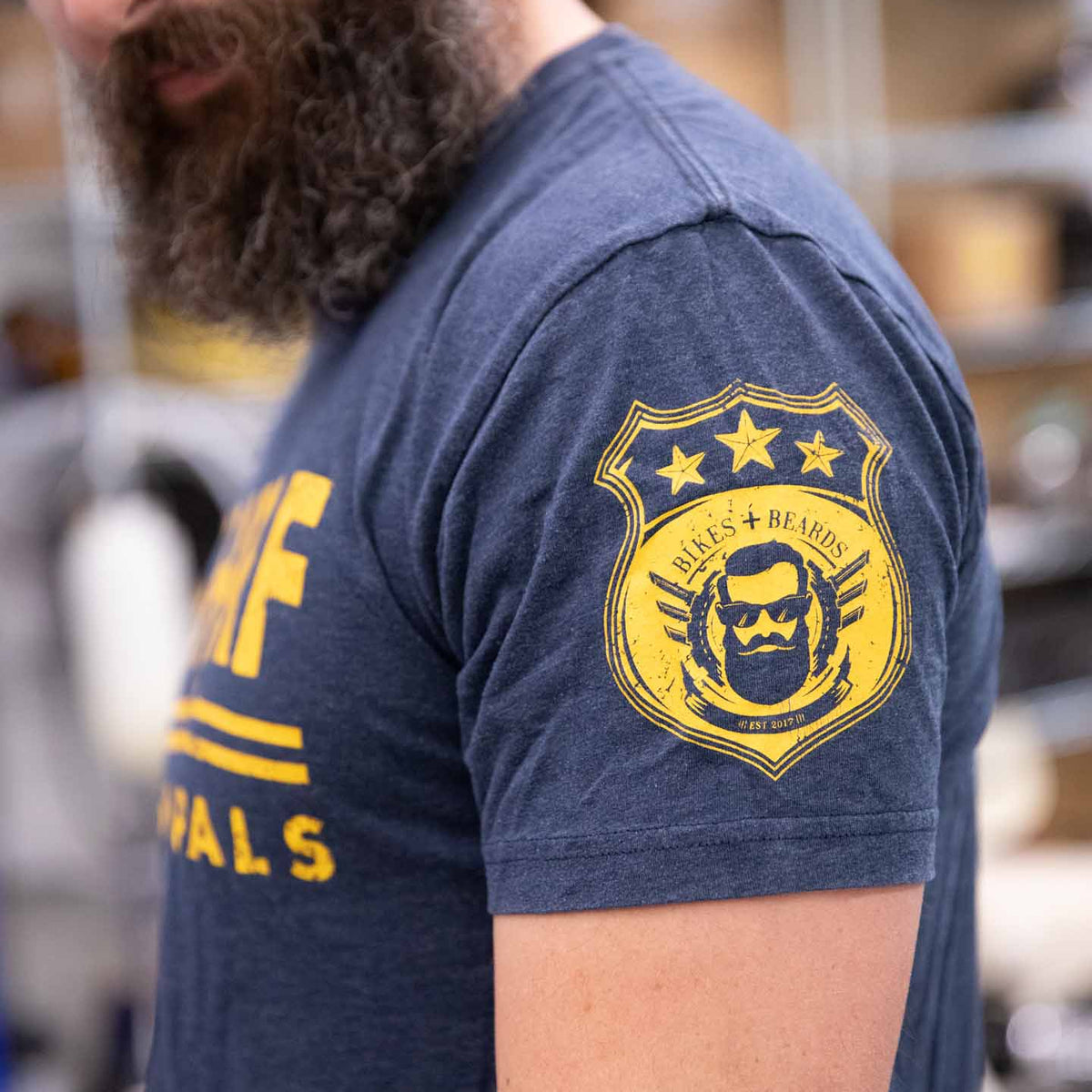 The Sherf T-Shirt – Bikes and Beards Gear