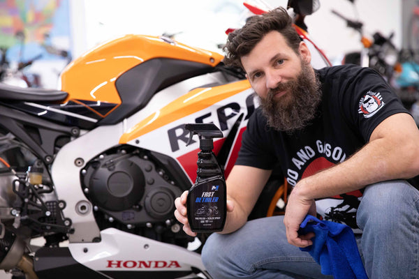 M1 MOTO Fast Detailer Motorcycle Cleaner